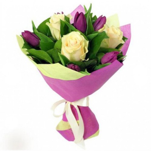 Bouquet with tulips ODESA(large)